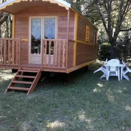Zecamping 4 Piscine Chauffee Tv Clim 26m2 Campsite Rochegude (Drome)